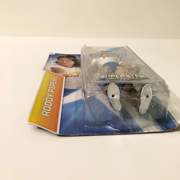 2014 WWE Roddy Piper Superstar  Entrances Entrants Mattel Figure Damaged Box - Picture 16 of 16